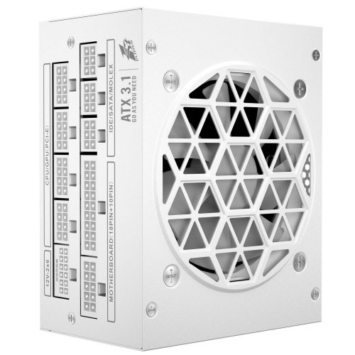 Купить Блок питания 1stPlayer PS-850SFX 850W (SFX-GLD-850-WH-EU) White с проверкой совместимости: обзор, характеристики, цена в Киеве, Днепре, Одессе, Харькове, Украине | интернет-магазин TELEMART.UA фото