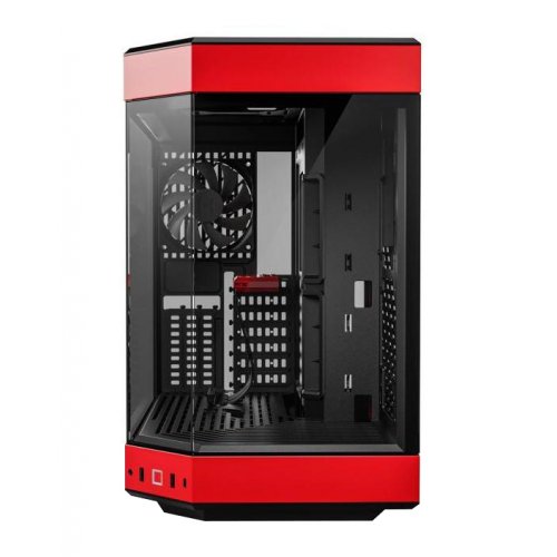 Купить Корпус Hyte Y60 Tempered Glass без БП (CS-HYTE-Y60-BR) Black/Red с проверкой совместимости: обзор, характеристики, цена в Киеве, Днепре, Одессе, Харькове, Украине | интернет-магазин TELEMART.UA фото