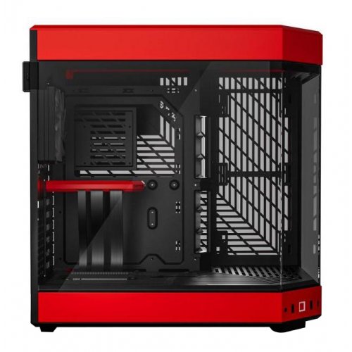 Купить Корпус Hyte Y60 Tempered Glass без БП (CS-HYTE-Y60-BR) Black/Red с проверкой совместимости: обзор, характеристики, цена в Киеве, Днепре, Одессе, Харькове, Украине | интернет-магазин TELEMART.UA фото