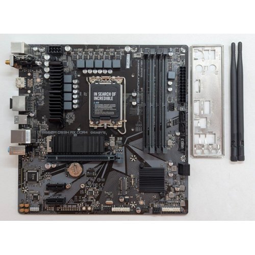 Купить Материнская плата Gigabyte B660M DS3H DDR4 (s1700, Intel B660) (Восстановлено продавцом, 780461) с проверкой совместимости: обзор, характеристики, цена в Киеве, Днепре, Одессе, Харькове, Украине | интернет-магазин TELEMART.UA фото