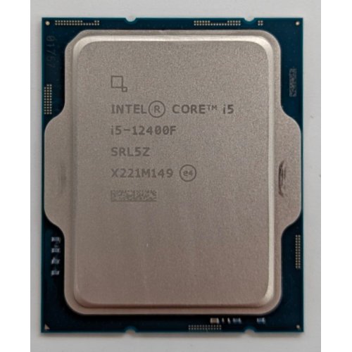 Процесор Intel Core i5-12400F 2.5(4.4)GHz 18MB s1700 Tray (CM8071504650609) (Відновлено продавцем, 780462) купити з перевіркою сумісності: огляд, характеристики, ціна у Києві, Львові, Вінниці, Хмельницькому, Івано-Франківську, Україні | інтернет-магазин TELEMART.UA фото