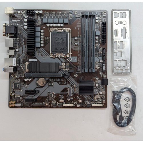 Купить Материнская плата Gigabyte B760M DS3H DDR4 (s1700, Intel B760) (Восстановлено продавцом, 780466) с проверкой совместимости: обзор, характеристики, цена в Киеве, Днепре, Одессе, Харькове, Украине | интернет-магазин TELEMART.UA фото