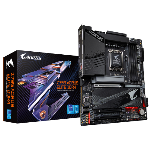 Купить Материнская плата Gigabyte Z790 AORUS ELITE DDR4 (s1700, Intel Z790) (Восстановлено продавцом, 780467) с проверкой совместимости: обзор, характеристики, цена в Киеве, Днепре, Одессе, Харькове, Украине | интернет-магазин TELEMART.UA фото