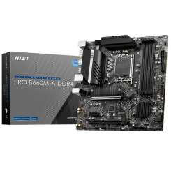 Материнська плата MSI PRO B660M-A DDR4 (s1700, Intel B660) (Відновлено продавцем, 780473)