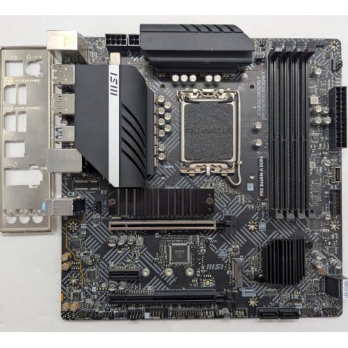 Купить Материнская плата MSI PRO B660M-A DDR4 (s1700, Intel B660) (Восстановлено продавцом, 780473) с проверкой совместимости: обзор, характеристики, цена в Киеве, Днепре, Одессе, Харькове, Украине | интернет-магазин TELEMART.UA фото