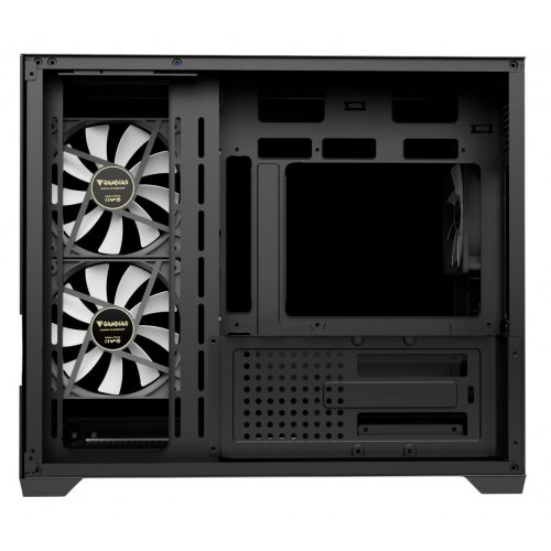 Корпус Gamdias AURA GC10M V2 ARGB Tempered Glass без БЖ (4711514503159) Black купити з перевіркою сумісності: огляд, характеристики, ціна у Києві, Львові, Вінниці, Хмельницькому, Івано-Франківську, Україні | інтернет-магазин TELEMART.UA фото