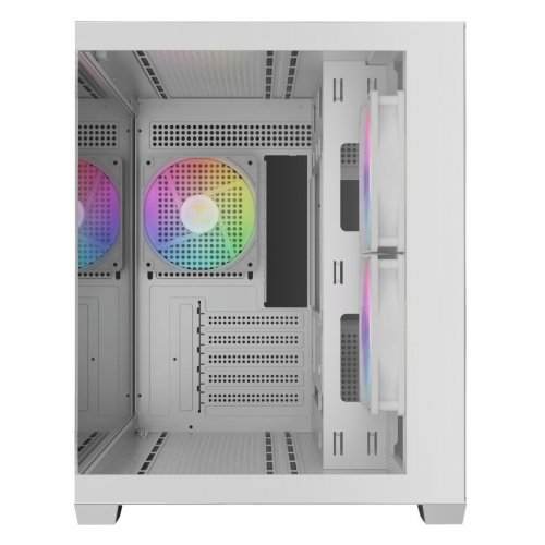 Корпус Gamdias AURA GC10M V2 ARGB Tempered Glass без БЖ (4711514503166) White купити з перевіркою сумісності: огляд, характеристики, ціна у Києві, Львові, Вінниці, Хмельницькому, Івано-Франківську, Україні | інтернет-магазин TELEMART.UA фото
