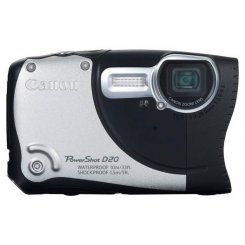 Цифрові фотоапарати Canon PowerShot D20 Silver