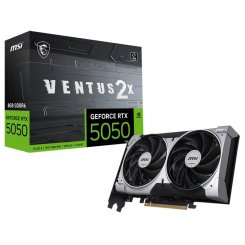 Відеокарта MSI GeForce RTX 5050 VENTUS 2X 8192MB (RTX 5050 8G VENTUS 2X)
