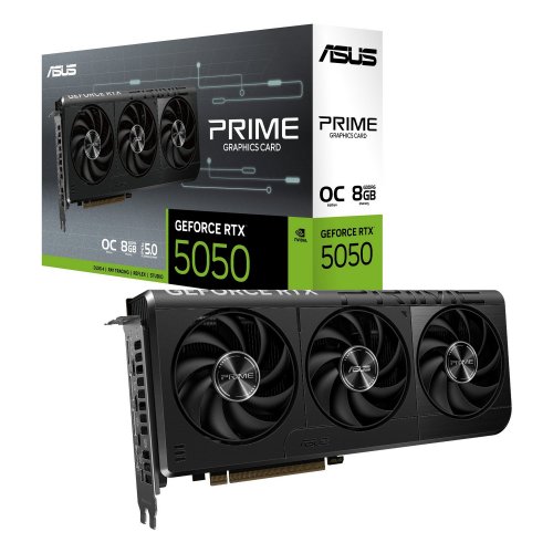 Купить Видеокарта Asus PRIME GeForce RTX 5050 OC 8192MB (PRIME-RTX5050-O8G) с проверкой совместимости: обзор, характеристики, цена в Киеве, Днепре, Одессе, Харькове, Украине | интернет-магазин TELEMART.UA фото