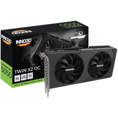 Видеокарта Inno3D GeForce RTX 5050 TWIN X2 OC 8192MB (N50502-08D6X-174071N)