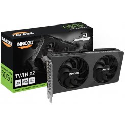 Видеокарта Inno3D GeForce RTX 5050 TWIN X2 8192MB (N50502-08D6-174071N)