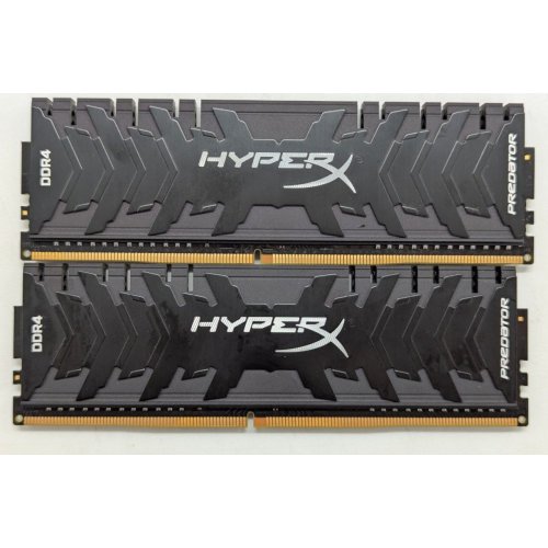 Купить Озу HyperX DDR4 16GB (2x8GB) 3200Mhz Predator (HX432C16PB3K2/16) (Восстановлено продавцом, 780545) с проверкой совместимости: обзор, характеристики, цена в Киеве, Днепре, Одессе, Харькове, Украине | интернет-магазин TELEMART.UA фото