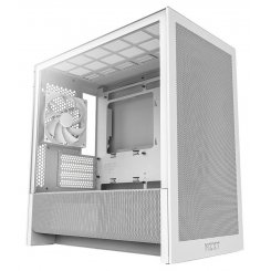 Корпус NZXT H3 Flow Tempered Glass без БЖ (CC-H31FW-01) White