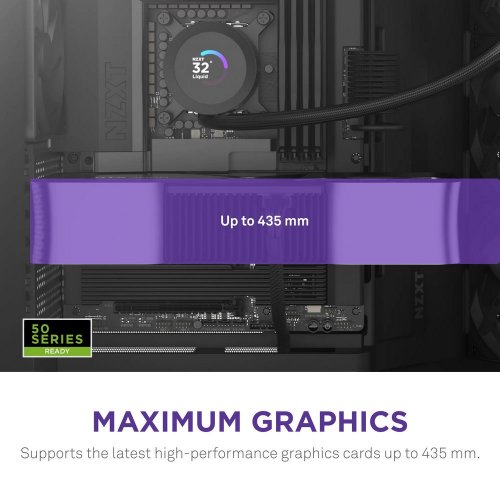 Корпус NZXT H9 Flow Tempered Glass без БЖ (CM-H92FB-01) Black купити з перевіркою сумісності: огляд, характеристики, ціна у Києві, Львові, Вінниці, Хмельницькому, Івано-Франківську, Україні | інтернет-магазин TELEMART.UA фото
