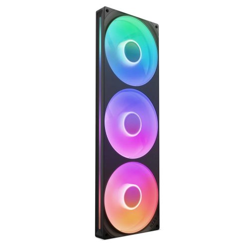 Кулер для корпуса NZXT F420 RGB Core (RF-U42HF-B1) Black купити з перевіркою сумісності: огляд, характеристики, ціна у Києві, Львові, Вінниці, Хмельницькому, Івано-Франківську, Україні | інтернет-магазин TELEMART.UA фото