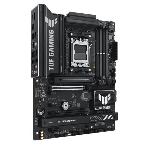 Купить Уценка материнская плата Asus TUF GAMING B850-PLUS WIFI (sAM5, AMD B850) (Следы установки, 780610) с проверкой совместимости: обзор, характеристики, цена в Киеве, Днепре, Одессе, Харькове, Украине | интернет-магазин TELEMART.UA фото