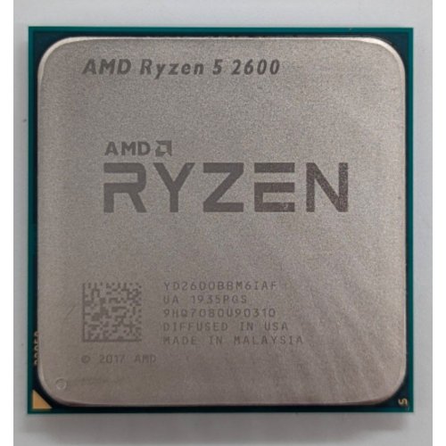 Купить Процессор AMD Ryzen 5 2600 3.4(3.9)GHz 16MB sAM4 Box (YD2600BBAFBOX) (Восстановлено продавцом, 780620) с проверкой совместимости: обзор, характеристики, цена в Киеве, Днепре, Одессе, Харькове, Украине | интернет-магазин TELEMART.UA фото