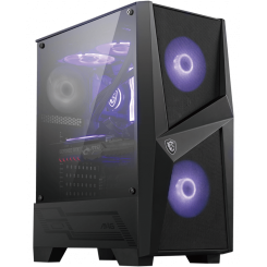 Уцінка корпус MSI MAG Forge 100M без БЖ Black (Пошкоджено пакування, 780662)