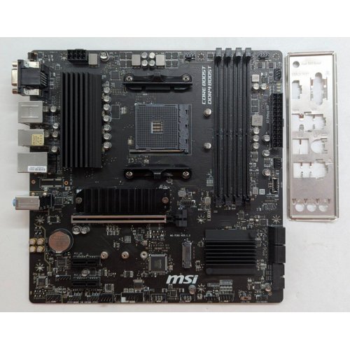 Материнська плата MSI B550M PRO-VDH (sAM4, AMD B550) (Відновлено продавцем, 780769) купити з перевіркою сумісності: огляд, характеристики, ціна у Києві, Львові, Вінниці, Хмельницькому, Івано-Франківську, Україні | інтернет-магазин TELEMART.UA фото