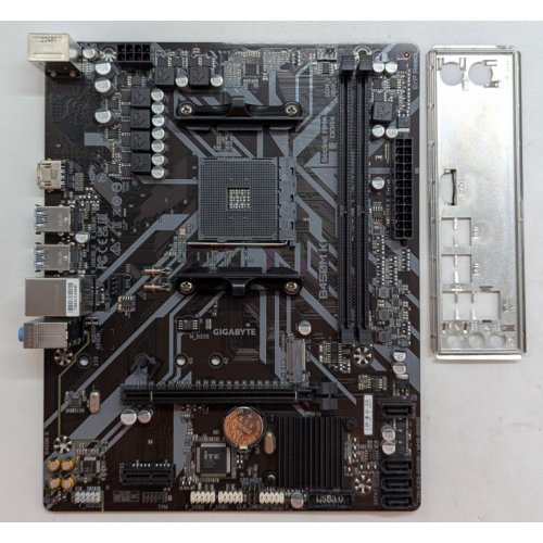 Материнська плата Gigabyte B450M K (sAM4, AMD B450) (Відновлено продавцем, 780779) купити з перевіркою сумісності: огляд, характеристики, ціна у Києві, Львові, Вінниці, Хмельницькому, Івано-Франківську, Україні | інтернет-магазин TELEMART.UA фото