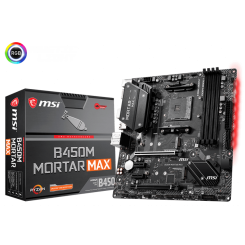 Материнская плата MSI B450M MORTAR MAX (sAM4, AMD B450) (Восстановлено продавцом, 780783)
