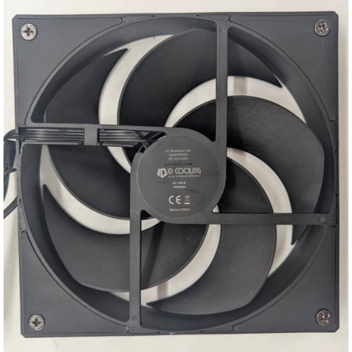 Купить Кулер для корпуса ID-Cooling AS 140 K (AS-140-K) Black (Восстановлено продавцом, 780800) с проверкой совместимости: обзор, характеристики, цена в Киеве, Днепре, Одессе, Харькове, Украине | интернет-магазин TELEMART.UA фото