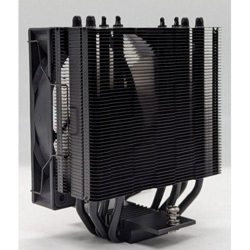 Кулер Deepcool AG400 ARGB (R-AG400-BKANMC-G-2) Black (Відновлено продавцем, 780818) купити з перевіркою сумісності: огляд, характеристики, ціна у Києві, Львові, Вінниці, Хмельницькому, Івано-Франківську, Україні | інтернет-магазин TELEMART.UA фото
