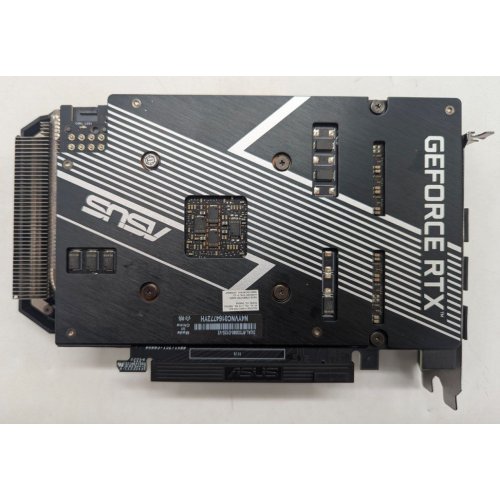 Купить Видеокарта Asus GeForce RTX 3060 Dual OC 12288MB (DUAL-RTX3060-O12G-V2) (Восстановлено продавцом, 780848) с проверкой совместимости: обзор, характеристики, цена в Киеве, Днепре, Одессе, Харькове, Украине | интернет-магазин TELEMART.UA фото