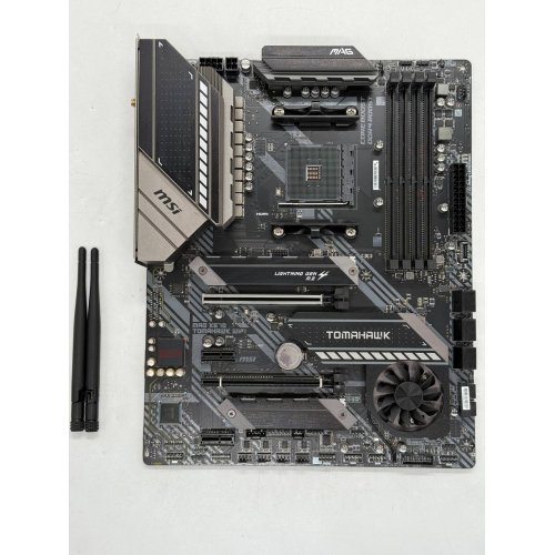 Купить Материнская плата MSI MAG X570 TOMAHAWK WIFI (sAM4, AMD X570) (Восстановлено продавцом, 780865) с проверкой совместимости: обзор, характеристики, цена в Киеве, Днепре, Одессе, Харькове, Украине | интернет-магазин TELEMART.UA фото