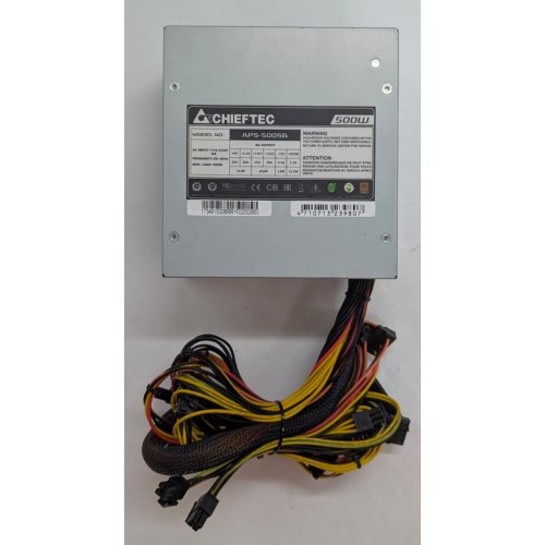 Купить Блок питания CHIEFTEC A-135 650W (APS-650SB) (Восстановлено продавцом, 780891) с проверкой совместимости: обзор, характеристики, цена в Киеве, Днепре, Одессе, Харькове, Украине | интернет-магазин TELEMART.UA фото
