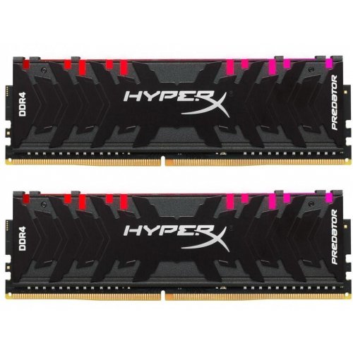 Озп HyperX DDR4 16GB (2x8GB) 3000Mhz Predator RGB (HX430C15PB3AK2/16) (Відновлено продавцем, 780892) купити з перевіркою сумісності: огляд, характеристики, ціна у Києві, Львові, Вінниці, Хмельницькому, Івано-Франківську, Україні | інтернет-магазин TELEMART.UA фото