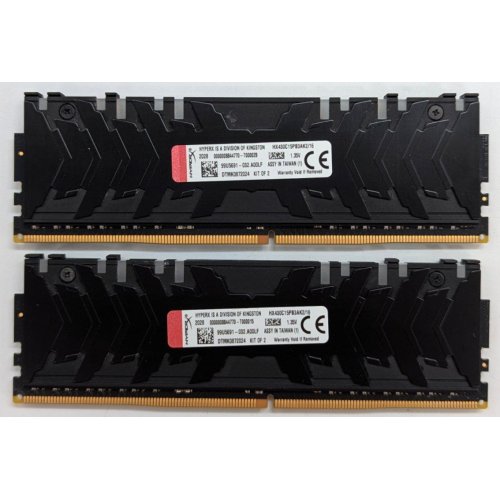 Озп HyperX DDR4 16GB (2x8GB) 3000Mhz Predator RGB (HX430C15PB3AK2/16) (Відновлено продавцем, 780892) купити з перевіркою сумісності: огляд, характеристики, ціна у Києві, Львові, Вінниці, Хмельницькому, Івано-Франківську, Україні | інтернет-магазин TELEMART.UA фото
