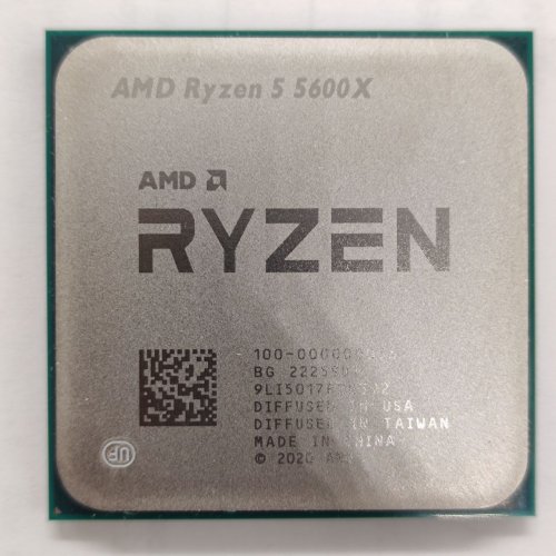 Купить Процессор AMD Ryzen 5 5600X 3.7(4.6)GHz 32MB sAM4 Tray (100-000000065) (Восстановлено продавцом, 780902) с проверкой совместимости: обзор, характеристики, цена в Киеве, Днепре, Одессе, Харькове, Украине | интернет-магазин TELEMART.UA фото