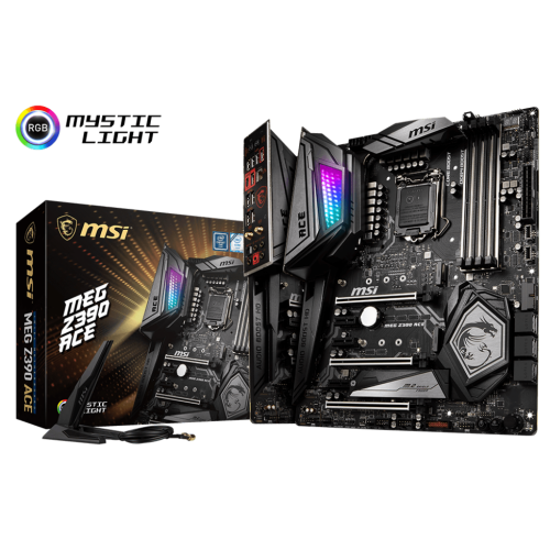 Материнська плата MSI MEG Z390 Ace (s1151-v2, Intel Z390) (Відновлено продавцем, 780926) купити з перевіркою сумісності: огляд, характеристики, ціна у Києві, Львові, Вінниці, Хмельницькому, Івано-Франківську, Україні | інтернет-магазин TELEMART.UA фото