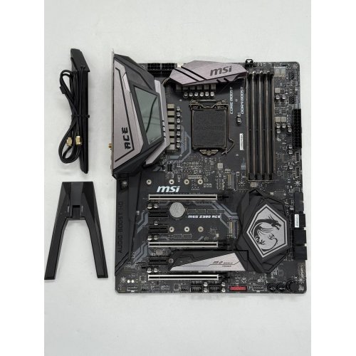 Материнська плата MSI MEG Z390 Ace (s1151-v2, Intel Z390) (Відновлено продавцем, 780926) купити з перевіркою сумісності: огляд, характеристики, ціна у Києві, Львові, Вінниці, Хмельницькому, Івано-Франківську, Україні | інтернет-магазин TELEMART.UA фото