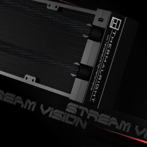 Готова СВО Thermalright Stream Vision 360 Black купити з перевіркою сумісності: огляд, характеристики, ціна у Києві, Львові, Вінниці, Хмельницькому, Івано-Франківську, Україні | інтернет-магазин TELEMART.UA фото