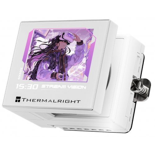 Купить Готовая СВО Thermalright Stream Vision 360 White с проверкой совместимости: обзор, характеристики, цена в Киеве, Днепре, Одессе, Харькове, Украине | интернет-магазин TELEMART.UA фото