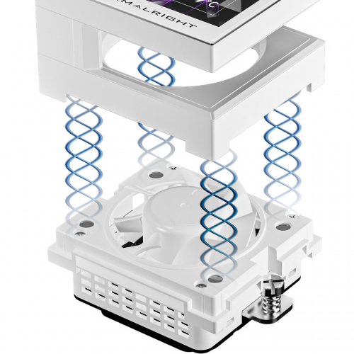 Купить Готовая СВО Thermalright Stream Vision 360 White с проверкой совместимости: обзор, характеристики, цена в Киеве, Днепре, Одессе, Харькове, Украине | интернет-магазин TELEMART.UA фото