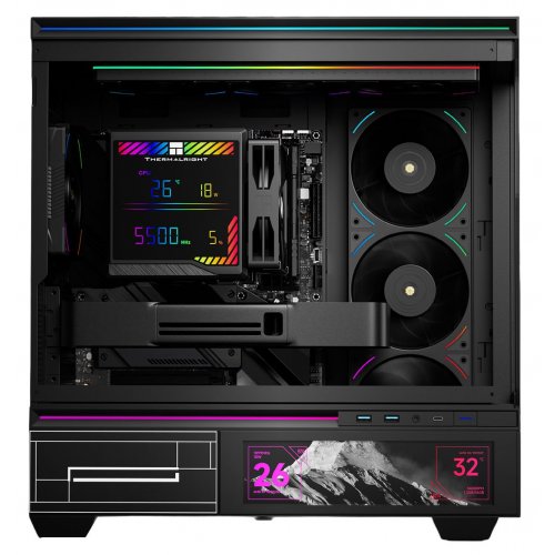 Купить Кулер Thermalright Peerless Assassin 140 Digital Black с проверкой совместимости: обзор, характеристики, цена в Киеве, Днепре, Одессе, Харькове, Украине | интернет-магазин TELEMART.UA фото