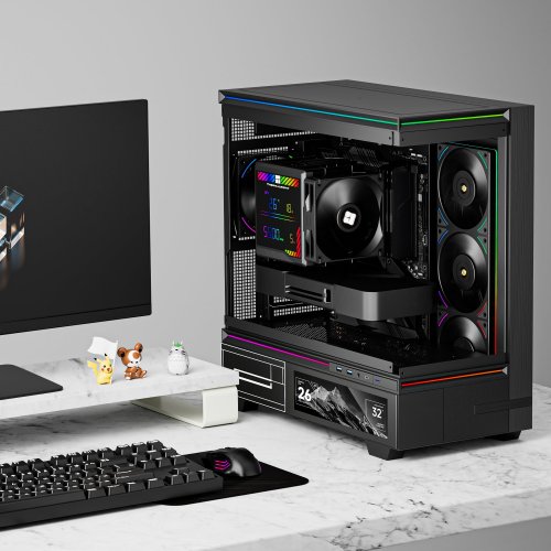 Купить Кулер Thermalright Peerless Assassin 140 Digital Black с проверкой совместимости: обзор, характеристики, цена в Киеве, Днепре, Одессе, Харькове, Украине | интернет-магазин TELEMART.UA фото