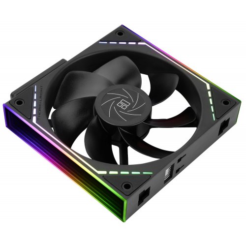 Кулер для корпуса Thermalright TL-M12QR Black купити з перевіркою сумісності: огляд, характеристики, ціна у Києві, Львові, Вінниці, Хмельницькому, Івано-Франківську, Україні | інтернет-магазин TELEMART.UA фото