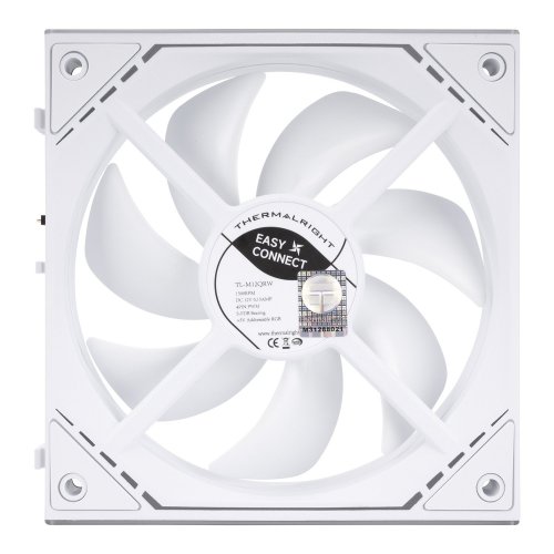 Купить Кулер для корпуса Thermalright TL-M12QR White с проверкой совместимости: обзор, характеристики, цена в Киеве, Днепре, Одессе, Харькове, Украине | интернет-магазин TELEMART.UA фото