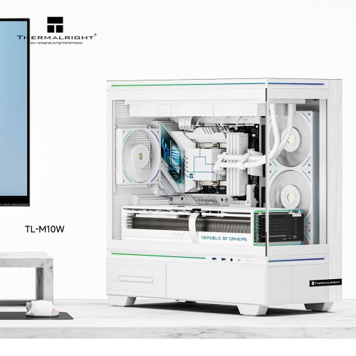 Купить Корпус Thermalright TL-M10 без БП White с проверкой совместимости: обзор, характеристики, цена в Киеве, Днепре, Одессе, Харькове, Украине | интернет-магазин TELEMART.UA фото