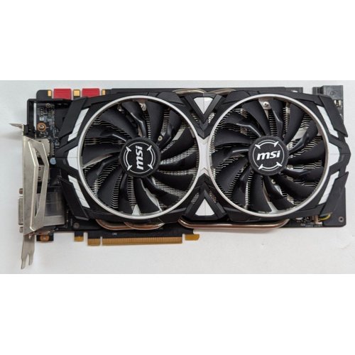 Відеокарта MSI GeForce GTX 1070 ARMOR OC 8192MB (GTX 1070 ARMOR 8G OC) (Відновлено продавцем, 780971) купити з перевіркою сумісності: огляд, характеристики, ціна у Києві, Львові, Вінниці, Хмельницькому, Івано-Франківську, Україні | інтернет-магазин TELEMART.UA фото