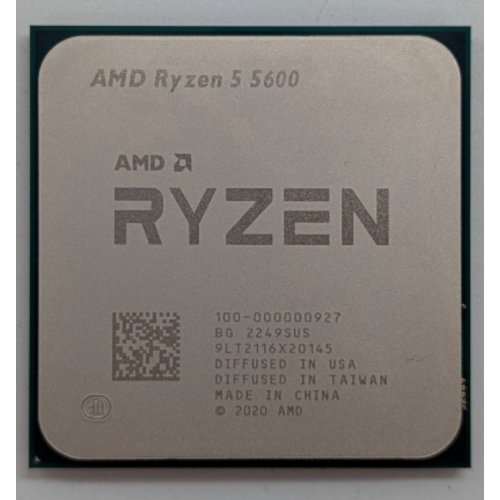 Купить Процессор AMD Ryzen 5 5600 3.5(4.4)GHz 32MB sAM4 Tray (100-000000927) (Восстановлено продавцом, 780974) с проверкой совместимости: обзор, характеристики, цена в Киеве, Днепре, Одессе, Харькове, Украине | интернет-магазин TELEMART.UA фото
