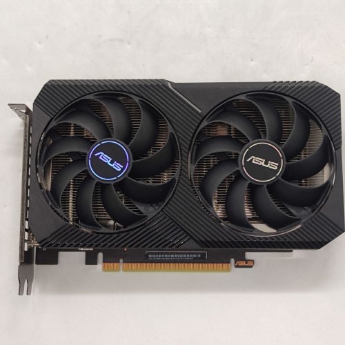 Відеокарта Asus GeForce RTX 3060 Dual OC 12288MB (DUAL-RTX3060-O12G-V2) (Відновлено продавцем, 780993) купити з перевіркою сумісності: огляд, характеристики, ціна у Києві, Львові, Вінниці, Хмельницькому, Івано-Франківську, Україні | інтернет-магазин TELEMART.UA фото