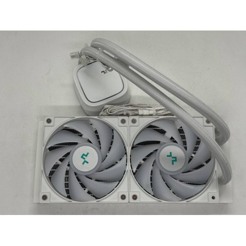 Купить Готовая сво Deepcool LE520 (R-LE520-WHAMMN-G-1) White (Восстановлено продавцом, 780995) с проверкой совместимости: обзор, характеристики, цена в Киеве, Днепре, Одессе, Харькове, Украине | интернет-магазин TELEMART.UA фото