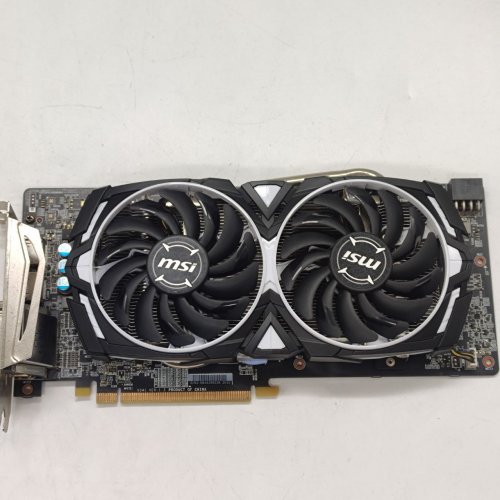 Відеокарта MSI Radeon RX 580 ARMOR OC 4096MB (RX 580 ARMOR 4G OC) (Відновлено продавцем, 780997) купити з перевіркою сумісності: огляд, характеристики, ціна у Києві, Львові, Вінниці, Хмельницькому, Івано-Франківську, Україні | інтернет-магазин TELEMART.UA фото