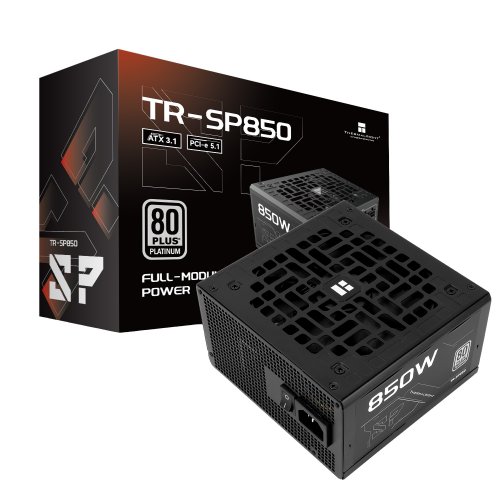 Блок живлення Thermalright SP-850 850W (TR-SP850) Black купити в Україні: Київ, Львів, Хмельницький, Тернопіль, Івано-Франківськ | Перевірка сумісності, низька ціна, відгуки, характеристики від TELEMART фото